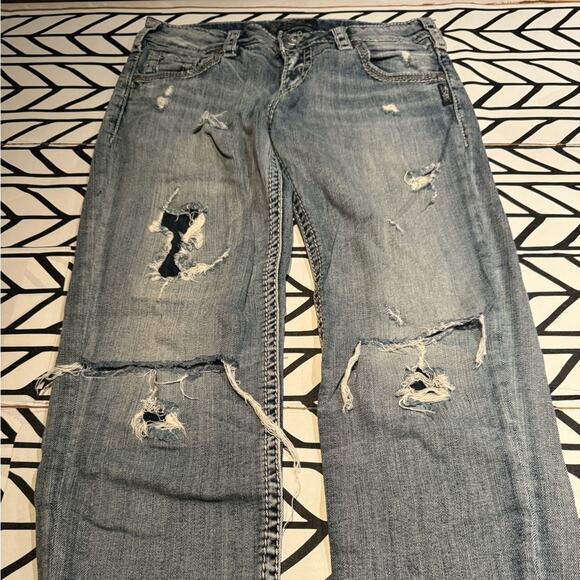 Silver Jeans Aiko Mid Capri size 27 - Picture 4 of 7